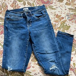 Nicole Miller Skinny Distressed Jean